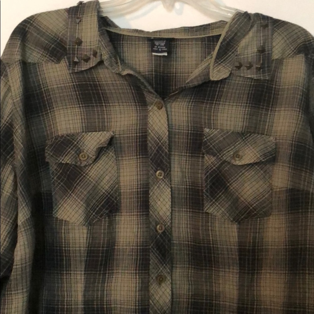 Plaid Long Sleeve Shirt